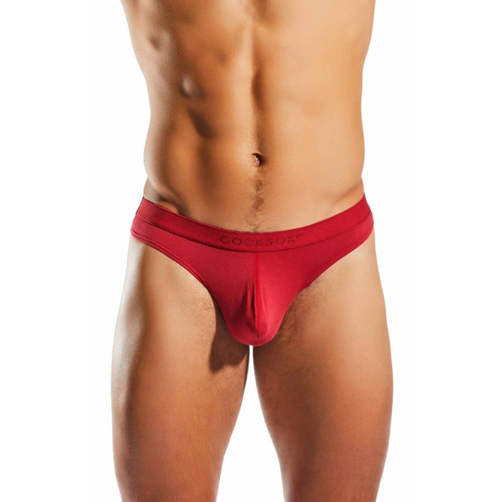 NEW COCKSOX modal snug pouch thong in banksia